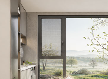 GSC125-C+S  Window screen integrated standard system